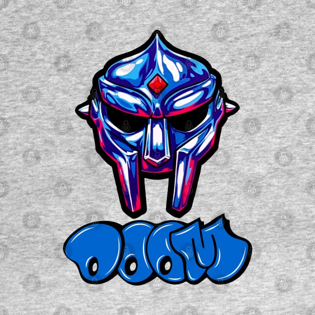 MF Doom Blue by Juancuan